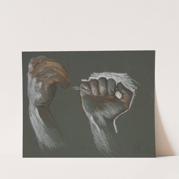 Sketch of two hands (1984) by Edwin Austin Abbey