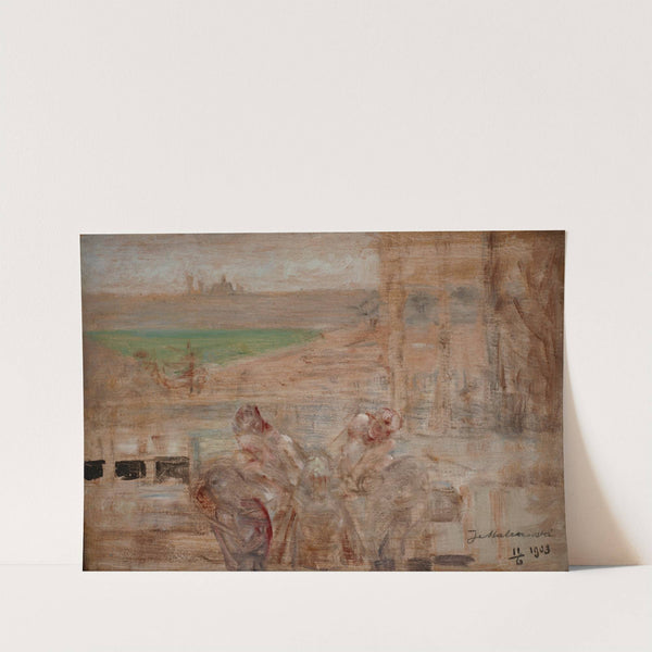 Sketch to 'The Poisoned Well' by Jacek Malczewski