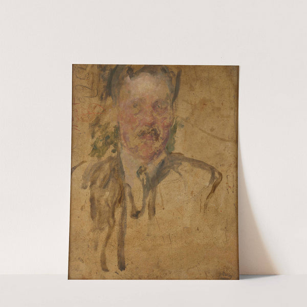 Sketch to the Portrait of Mr Beyley by Olga Boznanska