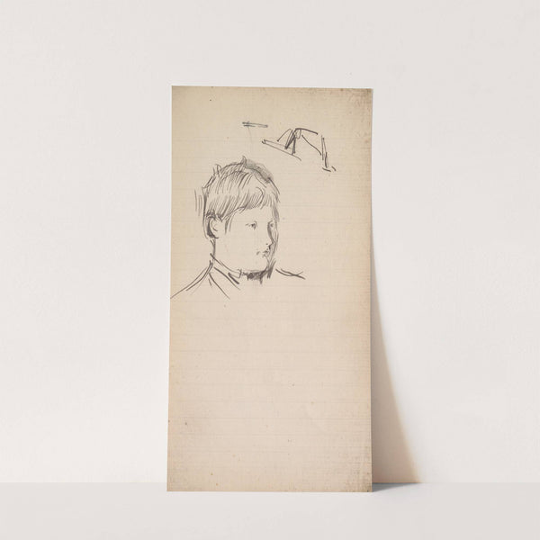 Sketchbook Drawing by Charles Samuel Keene