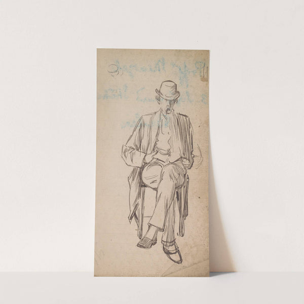 Sketchbook Drawing by Charles Samuel Keene