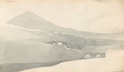 Sketchbook: “Mountainous Landscape with Bridge”