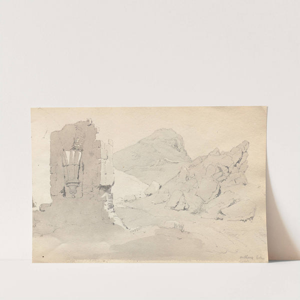 Sketchbook: "Ruin" by Samuel Prout