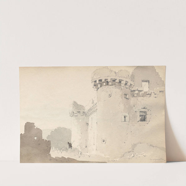 Sketchbook: "Ruined Castle" by Samuel Prout