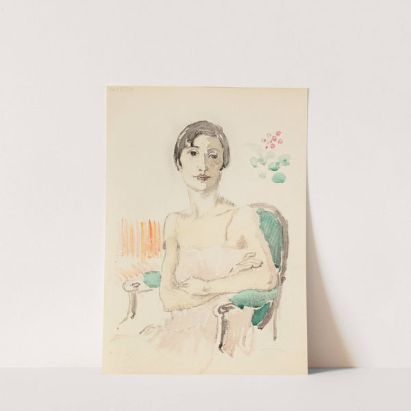 sketchbook, sketch 2 (ca. 1921-1930) by Frederick Carl Frieseke