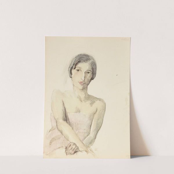 sketchbook, sketch 3 (ca. 1921-1930) by Frederick Carl Frieseke