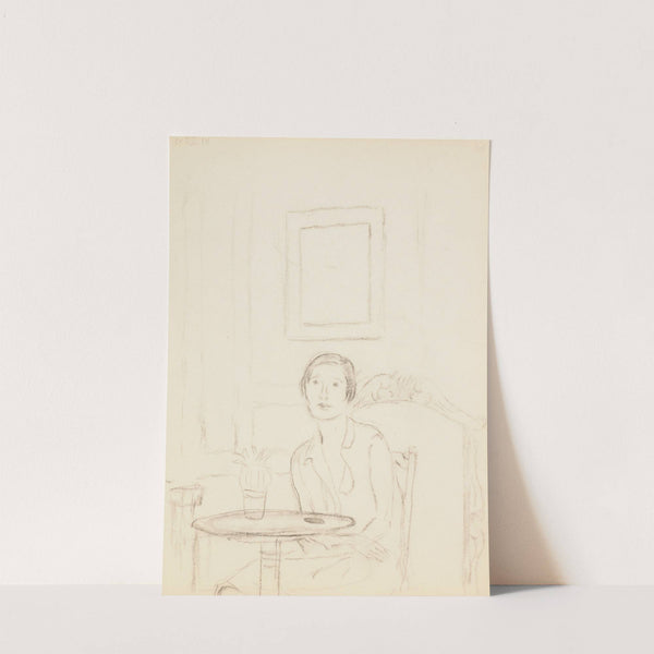 sketchbook, sketch 5 (ca. 1921-1930) by Frederick Carl Frieseke