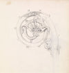 Sketchbook – Study for Head of Crozier