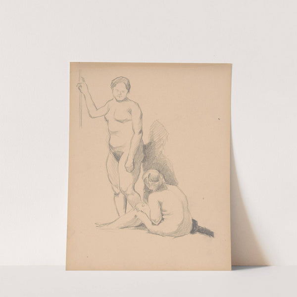Sketchbook with nudes by Štefan Polkoráb