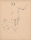 Sketchbook with nudes