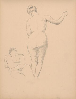 Sketchbook with nudes
