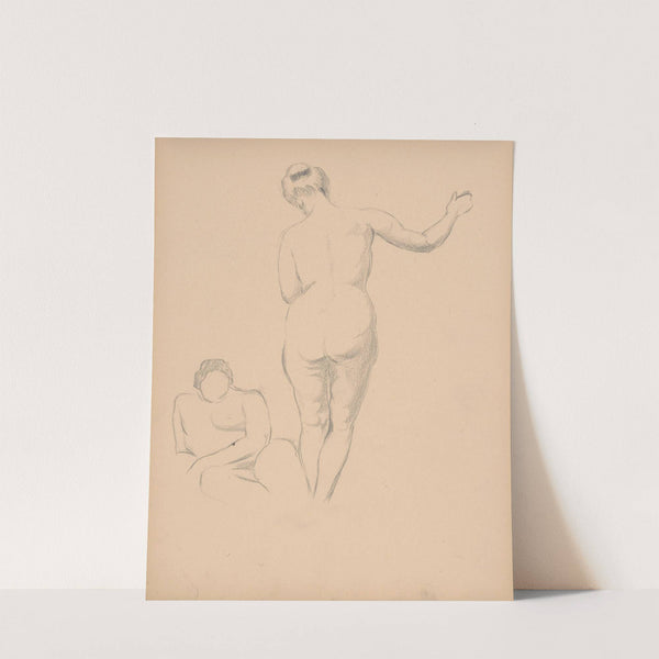 Sketchbook with nudes by Štefan Polkoráb