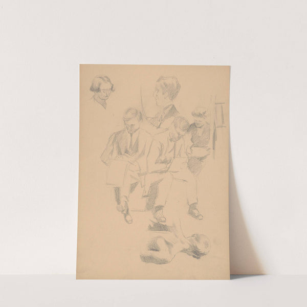 Sketchbook with nudes by Štefan Polkoráb