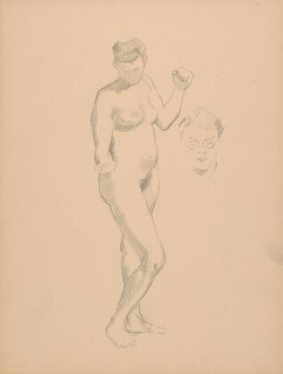 Sketchbook with nudes