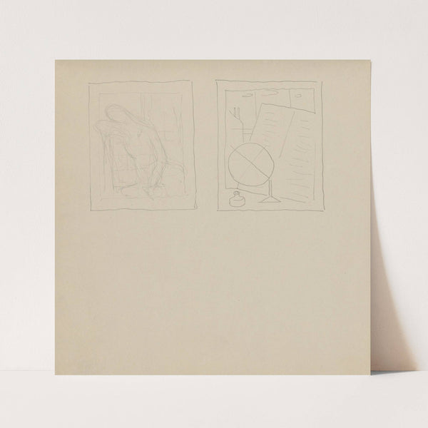 Sketchbook with Various Studies (1929–1931) by Mikuláš Galanda