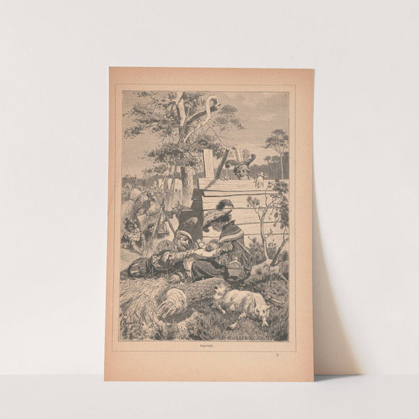 Sketches and drawings related to 'Der Soldat in der deutschen Vergangenheit', by George Liebe by Winold Reiss