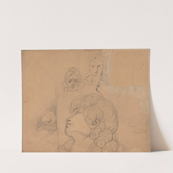 Sketches for a Scene from ‘Macbeth’ (1811) by Benjamin Robert Haydon