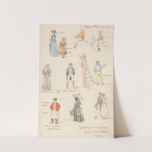 Sketches from Life by Edmund Thomas Parris