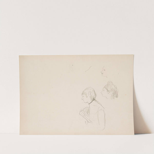 Sketches of a Café Singer (1877) by Edgar Degas