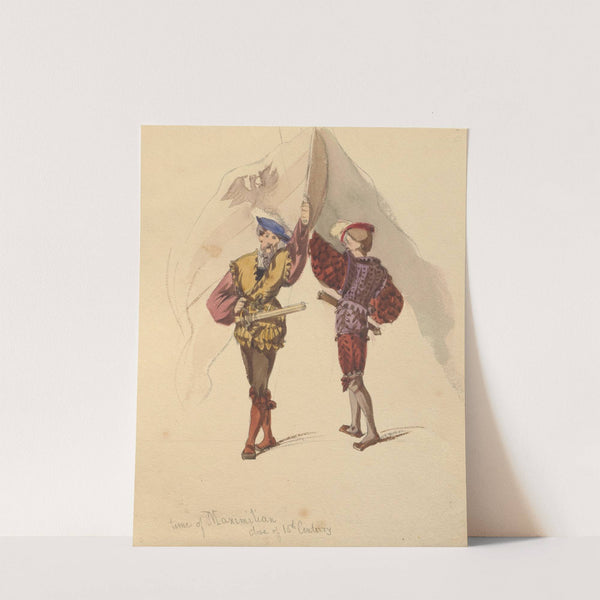 Sketches of costume Pl.070 by John Richard Coke Smyth