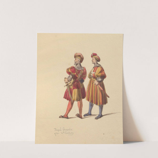 Sketches of costume Pl.075 by John Richard Coke Smyth