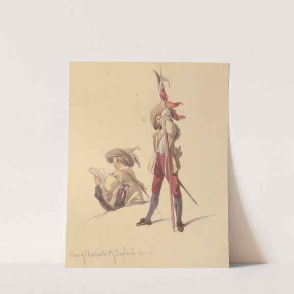 Sketches of costume Pl.078 by John Richard Coke Smyth