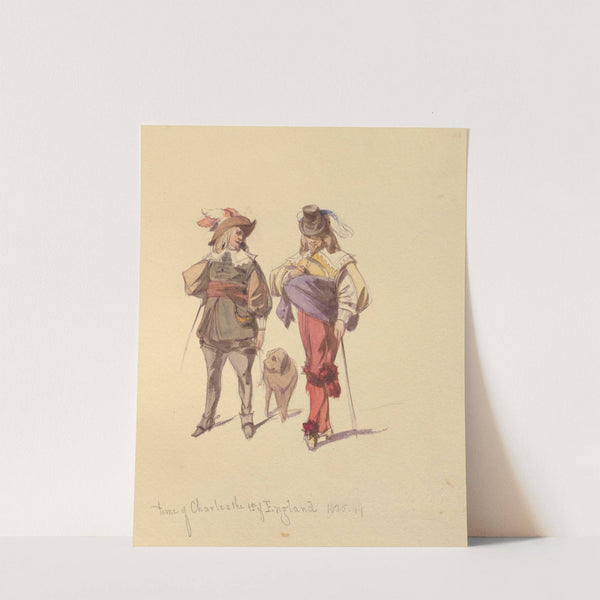 Sketches of costume Pl.081 by John Richard Coke Smyth