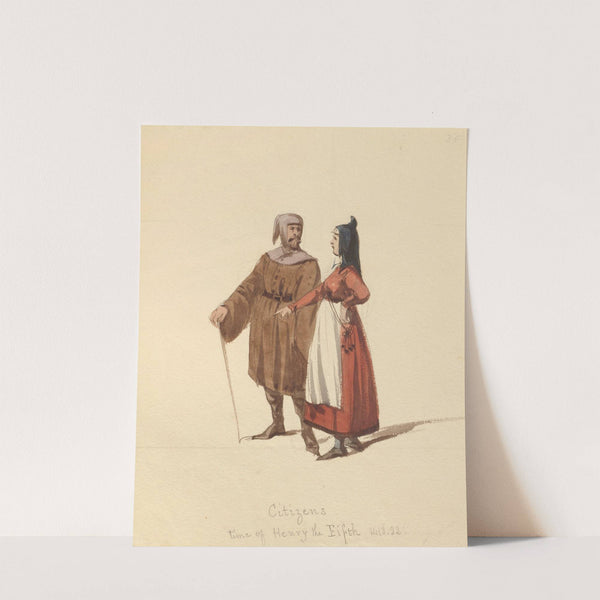 Sketches of costume Pl.100 by John Richard Coke Smyth