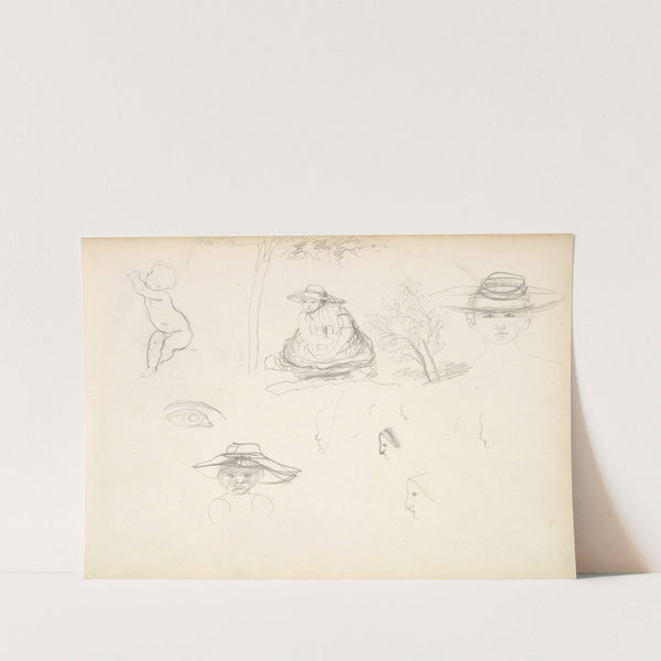 Sketches of Figures (1840–60) by Frederic Leighton