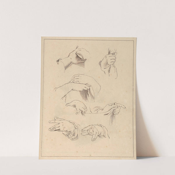 Sketches of Hands by Hamlet Winstanley