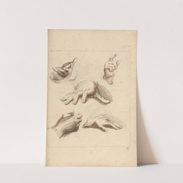 Sketches of Hands by Hamlet Winstanley