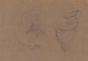 Sketches of Mary Magdalene to the composition ‘Entombment’