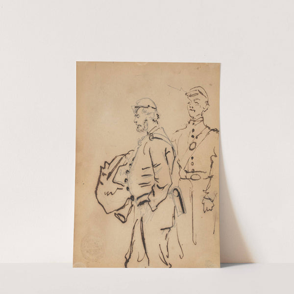 Sketches of Soldiers by Winslow Homer