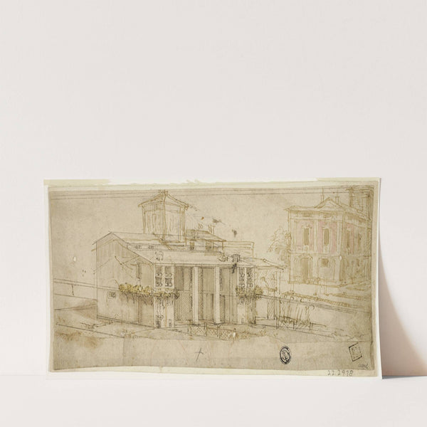 Sketches of Tuscan Villas by Bernardo Buontalenti