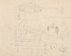 Sketches, perhaps for a house or theater