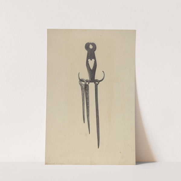 Skewers and Holder by Bernard Krieger