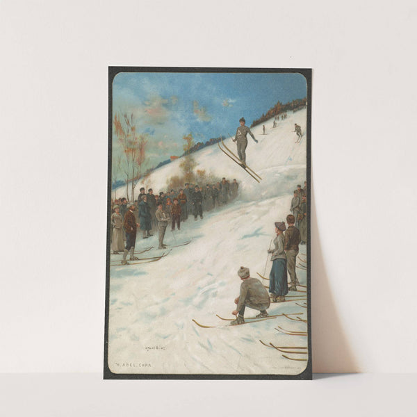 Ski jump by Axel Hjalmar Ender