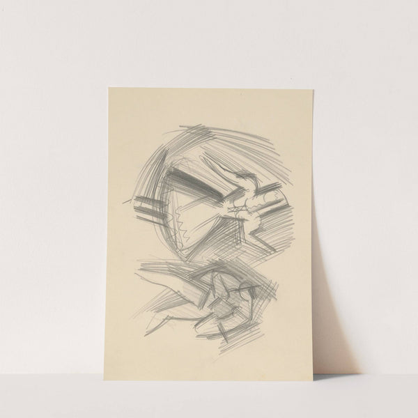 Skicár s rôznymi štúdijnými kresbami III by Mikuláš Galanda