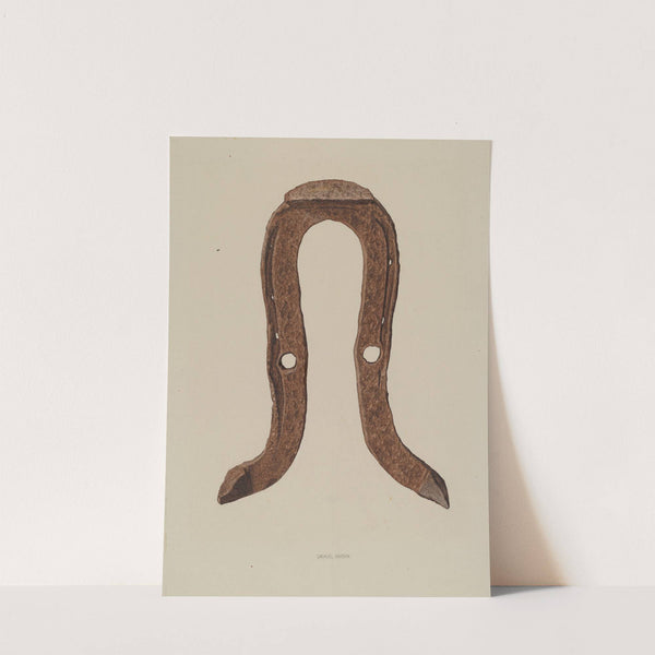 Skid Shoe for Horse by Samuel Faigin