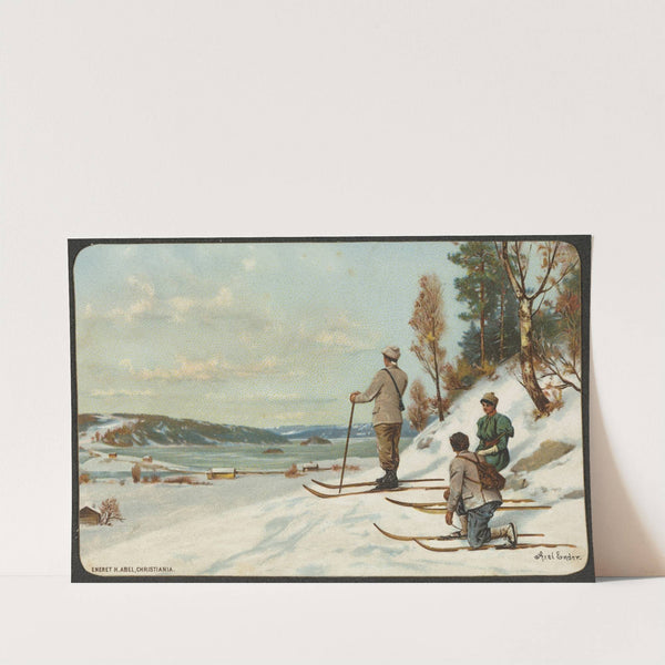 Skiers Resting by Axel Hjalmar Ender