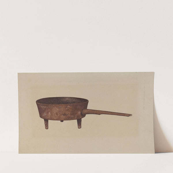 Skillet with Four Legs (1935-1942) by American 20th Century