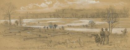 Skinkers Neck on the Rappanhannock below Fredericksburg, VA