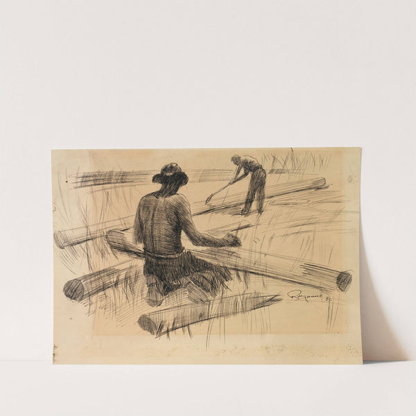 Skinning Poles by Louis Raynaud