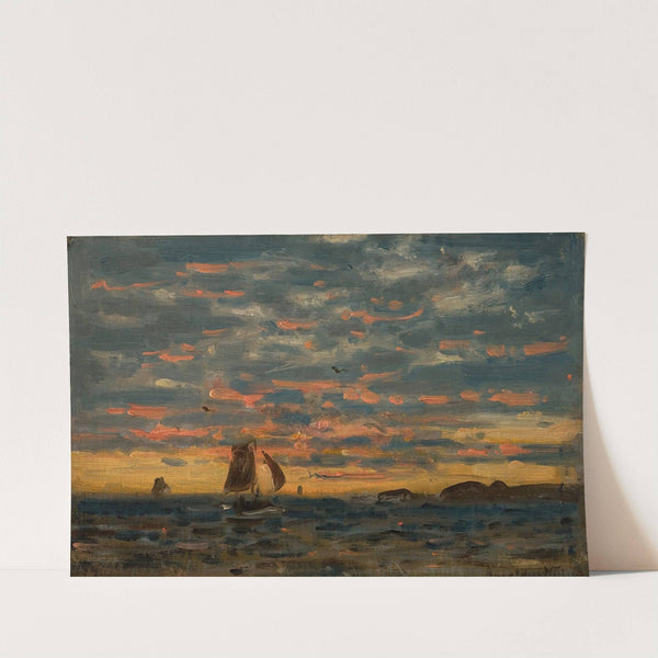 Skisse by Amaldus Nielsen