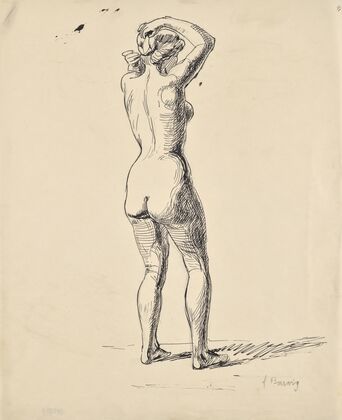 Skizze einer Badenden (1930)