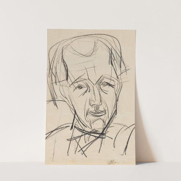 Skizze Redslob (1924) by Ernst Ludwig Kirchner