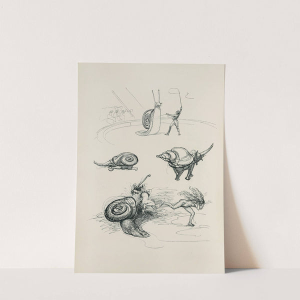 Skizzenbuch Pl.05 (1909) by Heinrich Kley