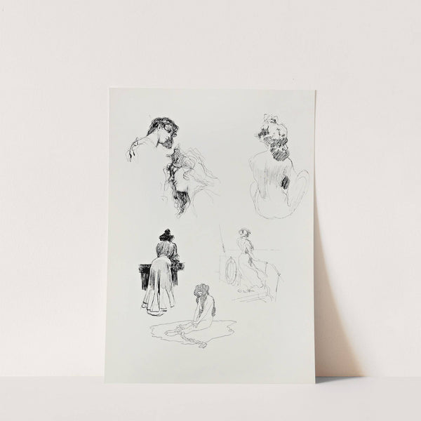 Skizzenbuch Pl.064 (1909) by Heinrich Kley