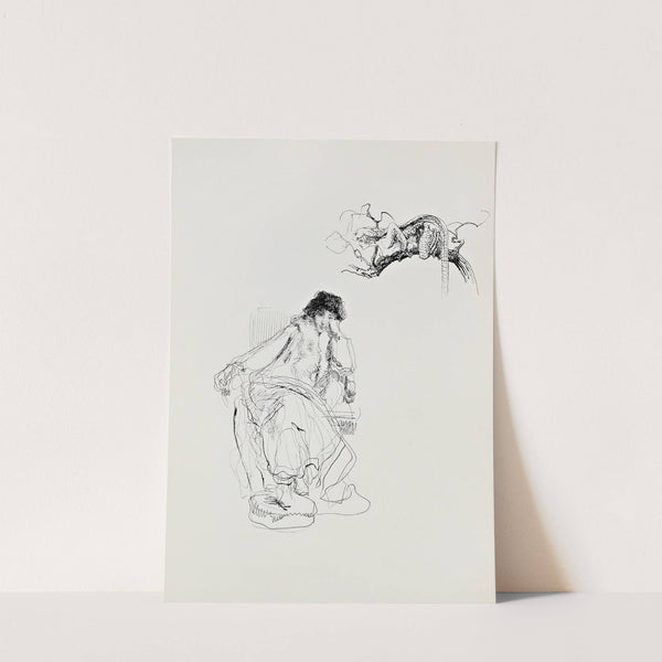 Skizzenbuch Pl.070 (1909) by Heinrich Kley