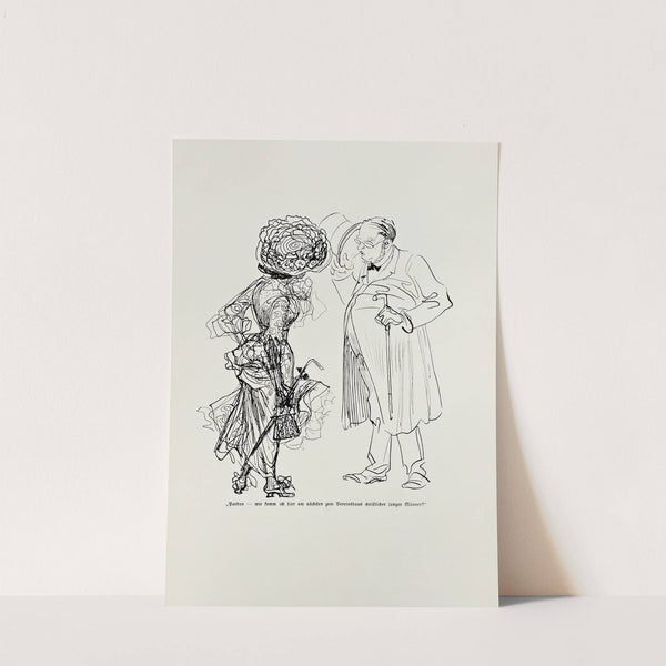 Skizzenbuch Pl.077 (1909) by Heinrich Kley